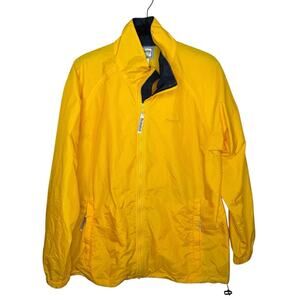 PENDLETON / vintage bright yellow full zip windbreaker jacket / M